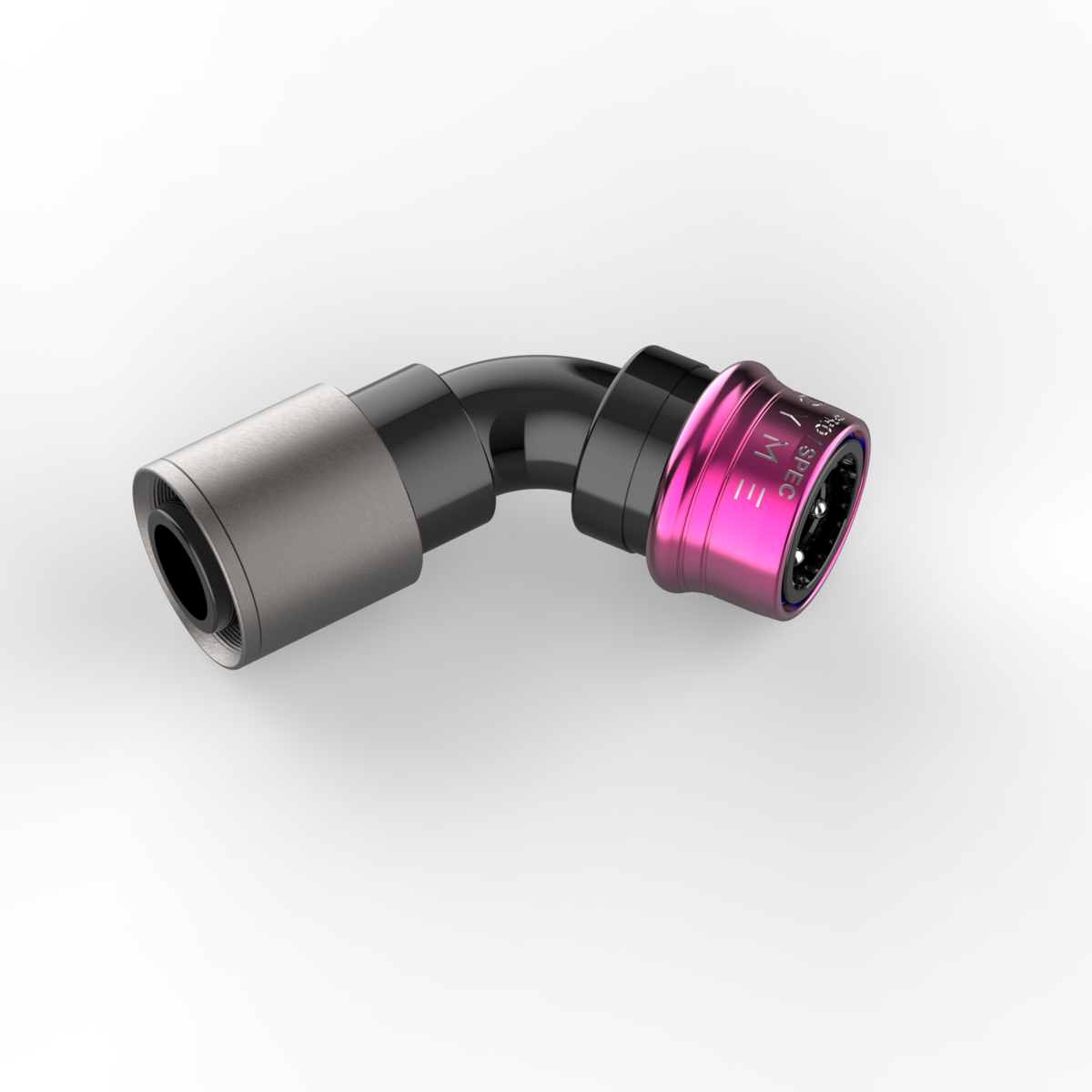 Dyme SUPERLEGGERA 60 degree carbon hose fitting
