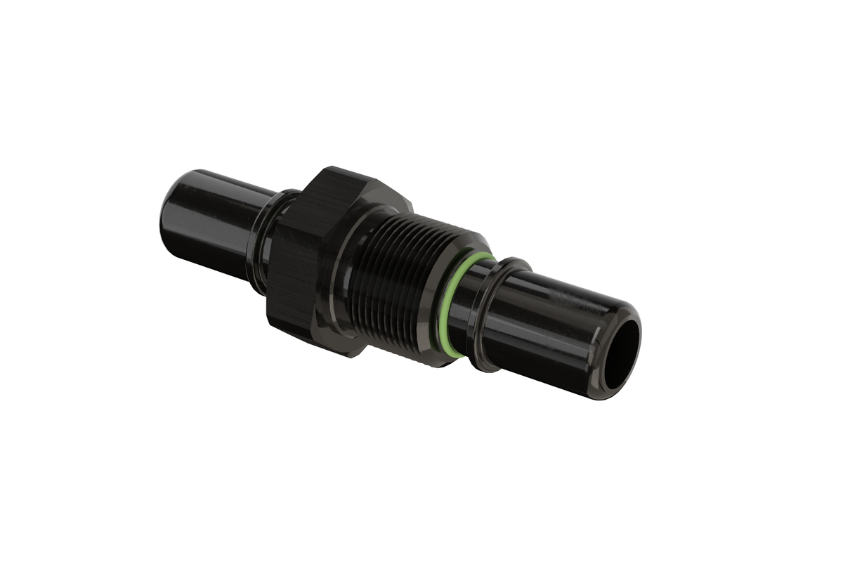 Dyme PRO SPEC NPT adapter with green O-ring seal