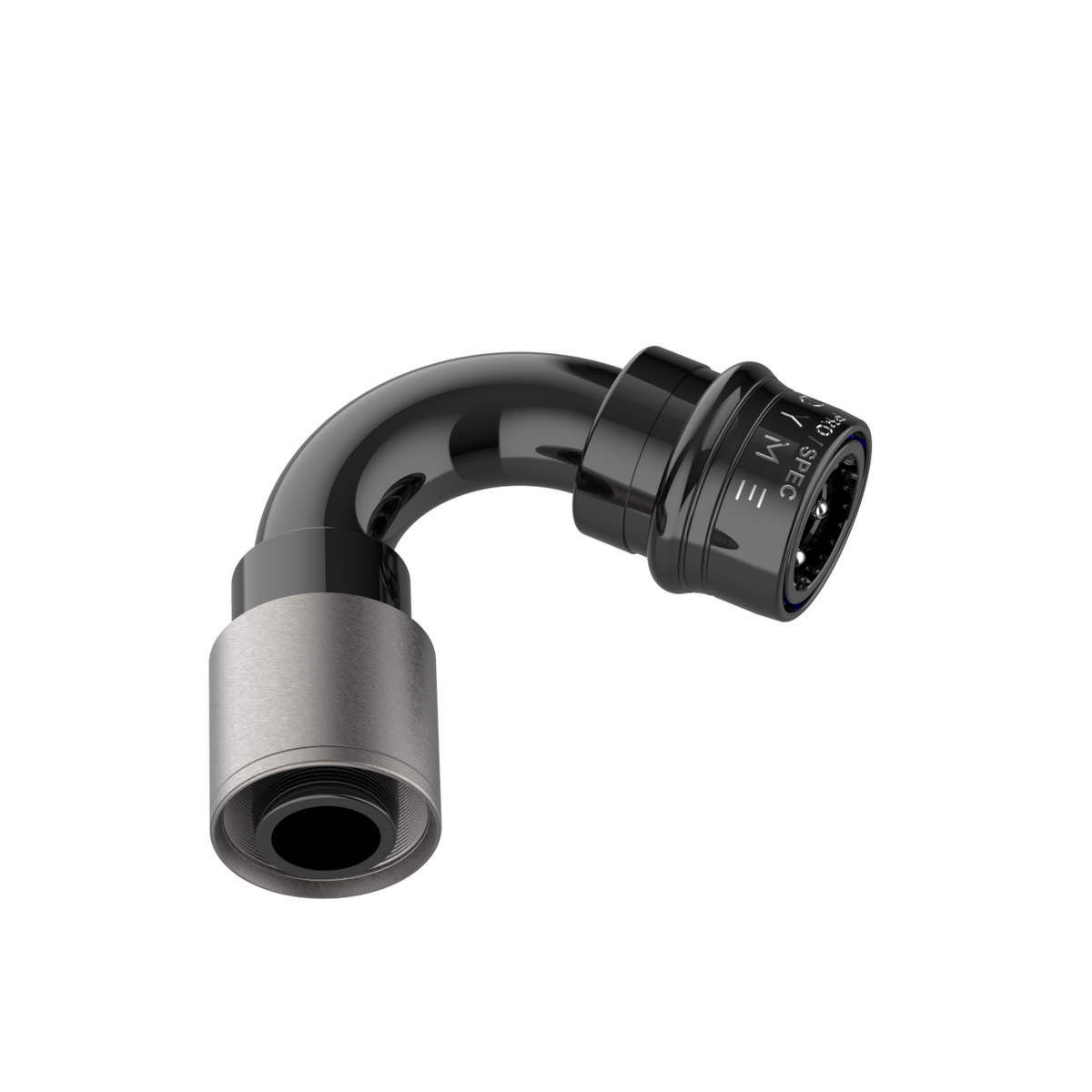 Dyme SUPERLEGGERA Carbon PTFE 120 degree hose fitting