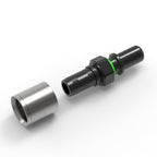 Dyme PRO/SPEC AN Adapter with silver ferrule.