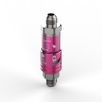 Dyme SUPERLEGGERA pink quick release fuel line fitting