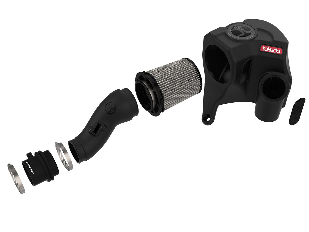 aFe Takeda Momentum Cold Air Intake System w/ Pro DRY S Filter - Honda Ridgeline 2017-2026