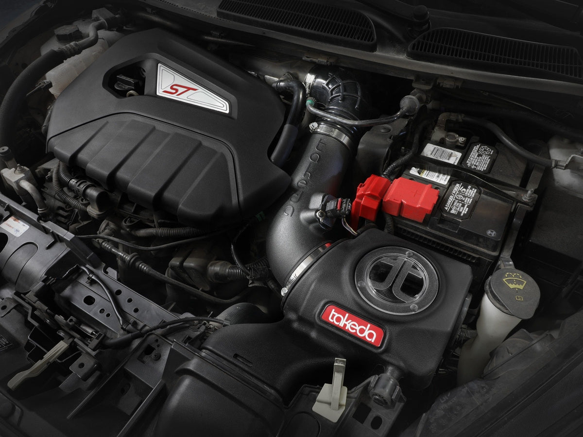aFe Takeda Momentum Cold Air Intake System w/ Pro DRY S Filter - Ford Fiesta ST 2014-2015