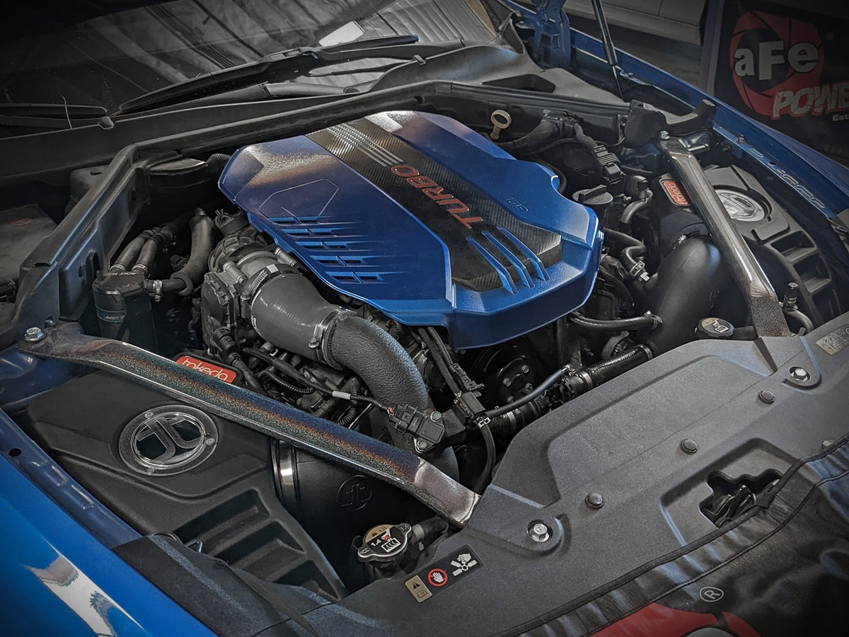 aFe Takeda Momentum Cold Air Intake System w/ Pro DRY S Filters - Kia Stinger/Genesis G70 2018-2026