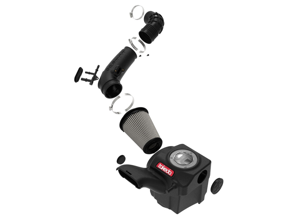 aFe Takeda Momentum Cold Air Intake System w/ Pro DRY S Filter - Ford Fiesta ST 2016-2019