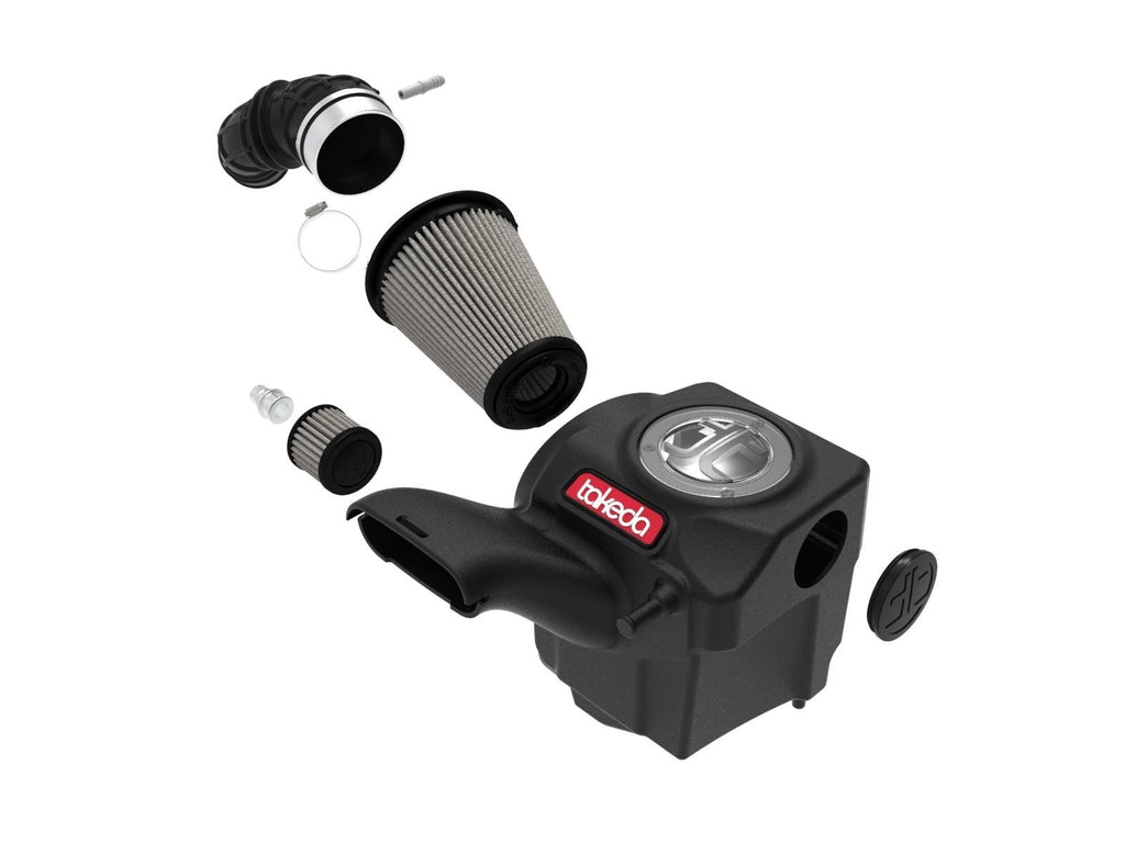 aFe Takeda Momentum Cold Air Intake System w/ Pro DRY S Filter - Ford Fiesta 2014-2019