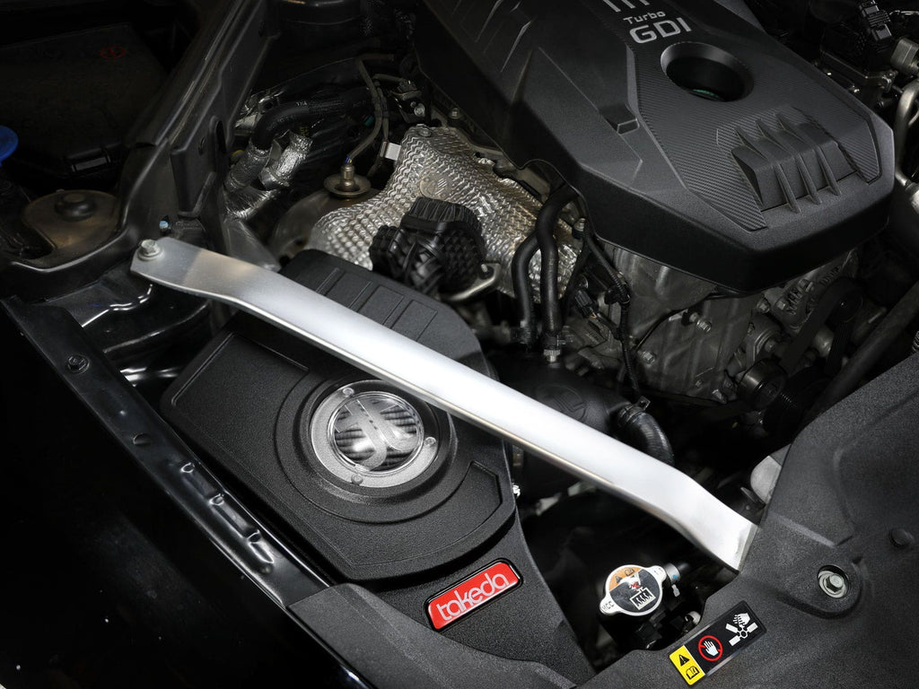 aFe Takeda Momentum Cold Air Intake System w/ Pro DRY S Filter - Kia Stinger 2018-2021 L4