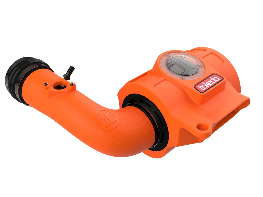aFe Takeda Momentum Orange Edition Cold Air Intake System w/ Black Pro 5R Filter - Toyota GR86/ Subaru BRZ 2022-2026