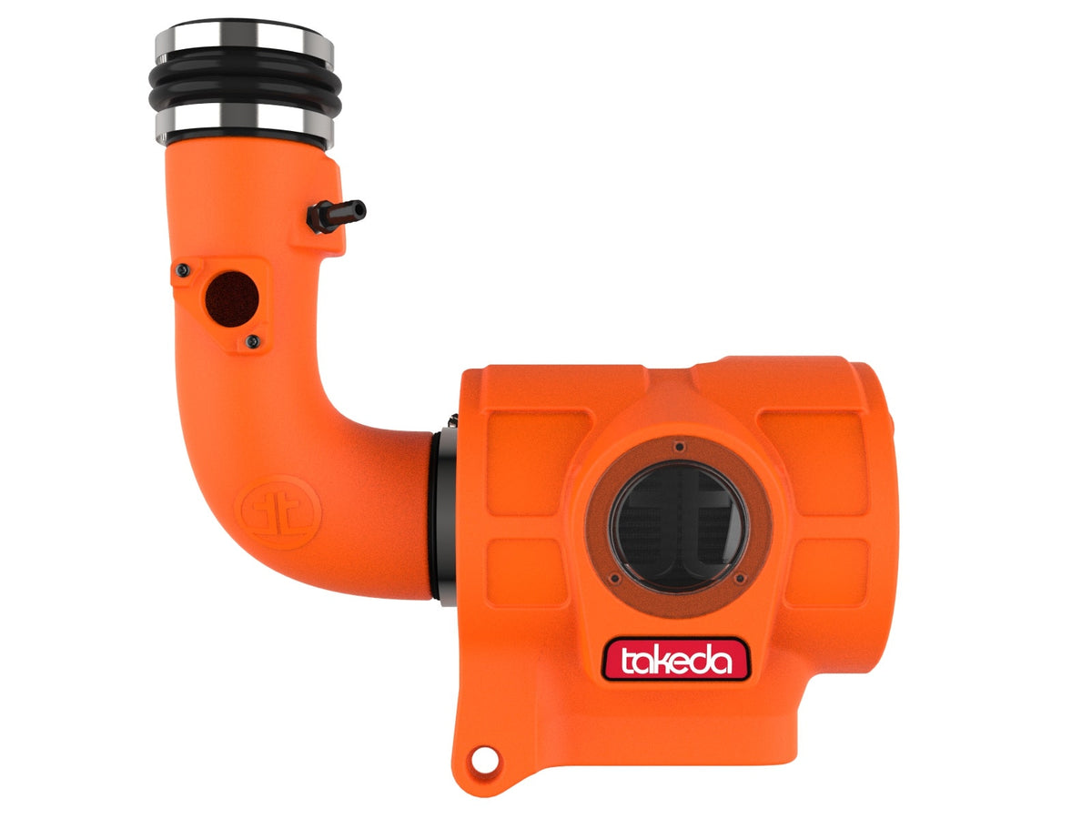 aFe Takeda Momentum Orange Edition Cold Air Intake System w/ Black Pro 5R Filter - Toyota GR86/ Subaru BRZ 2022-2026