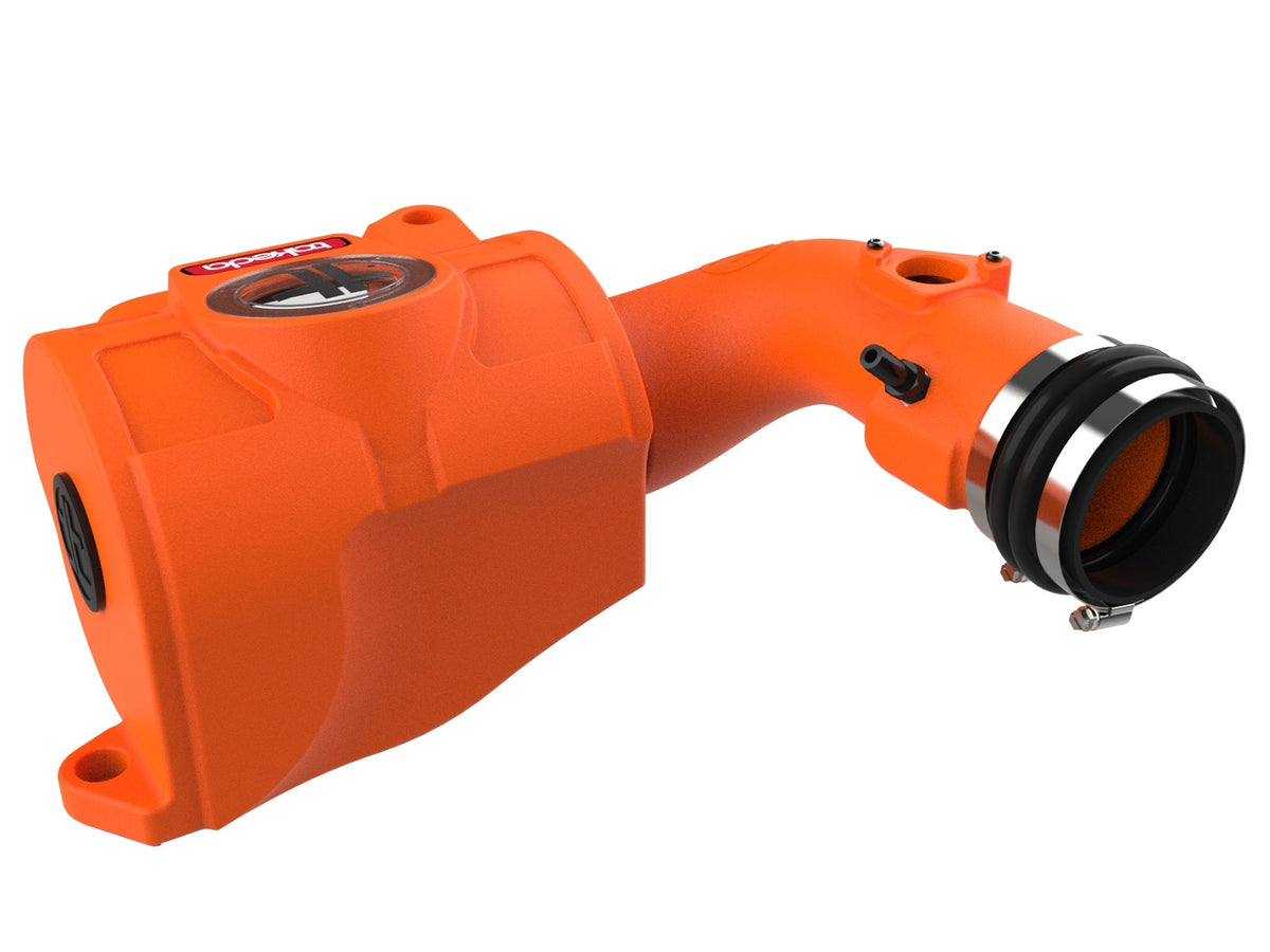 aFe Takeda Momentum Orange Edition Cold Air Intake System w/ Black Pro 5R Filter - Toyota GR86/ Subaru BRZ 2022-2026