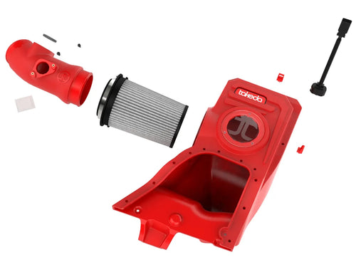 aFe Takeda Momentum Red Cold Air Intake System w/ Pro DRY S Filter - Honda Civic Type-R FL5 (2023+)