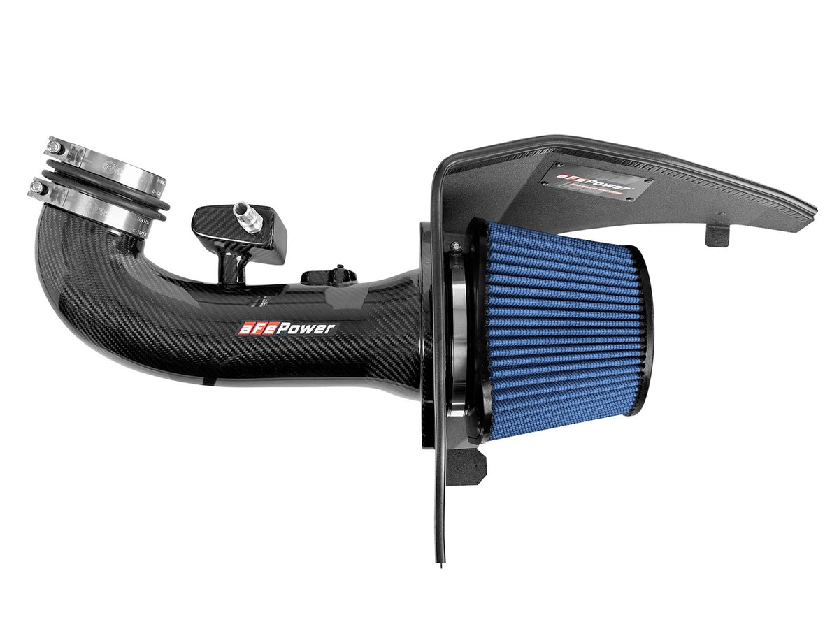 aFe Track Series Carbon Fiber Cold Air Intake System w/ Pro 5R Filter - Chevrolet Camaro SS 2016-2024