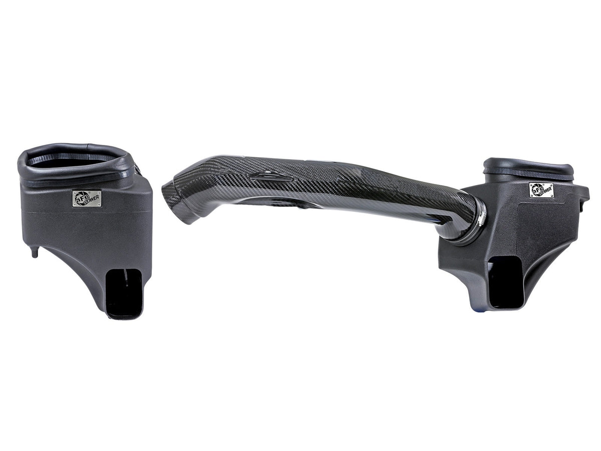 aFe Track Series Carbon Fiber Cold Air Intake System w/ Pro 5R Filters - BMW M2 Competition (F87) 2019-2021/M3/M4 (F80/82/83) 2015-2020