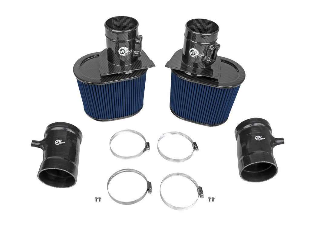 aFe Track Series Carbon Fiber Cold Air Intake System w/ Pro 5R Filter - Audi R8 2014-2023 V10-5.2L (A/T)