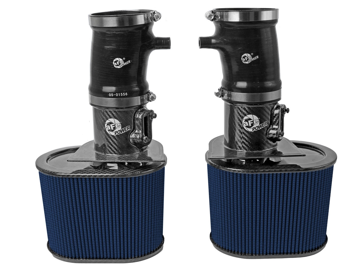 aFe Track Series Carbon Fiber Cold Air Intake System w/ Pro 5R Filter - Audi R8 2014-2023 V10-5.2L (A/T)