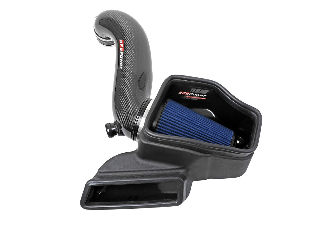 aFe Track Series Carbon Fiber Cold Air Intake System w/ Pro 5R Filter - Volkswagen Golf R 2015-2019