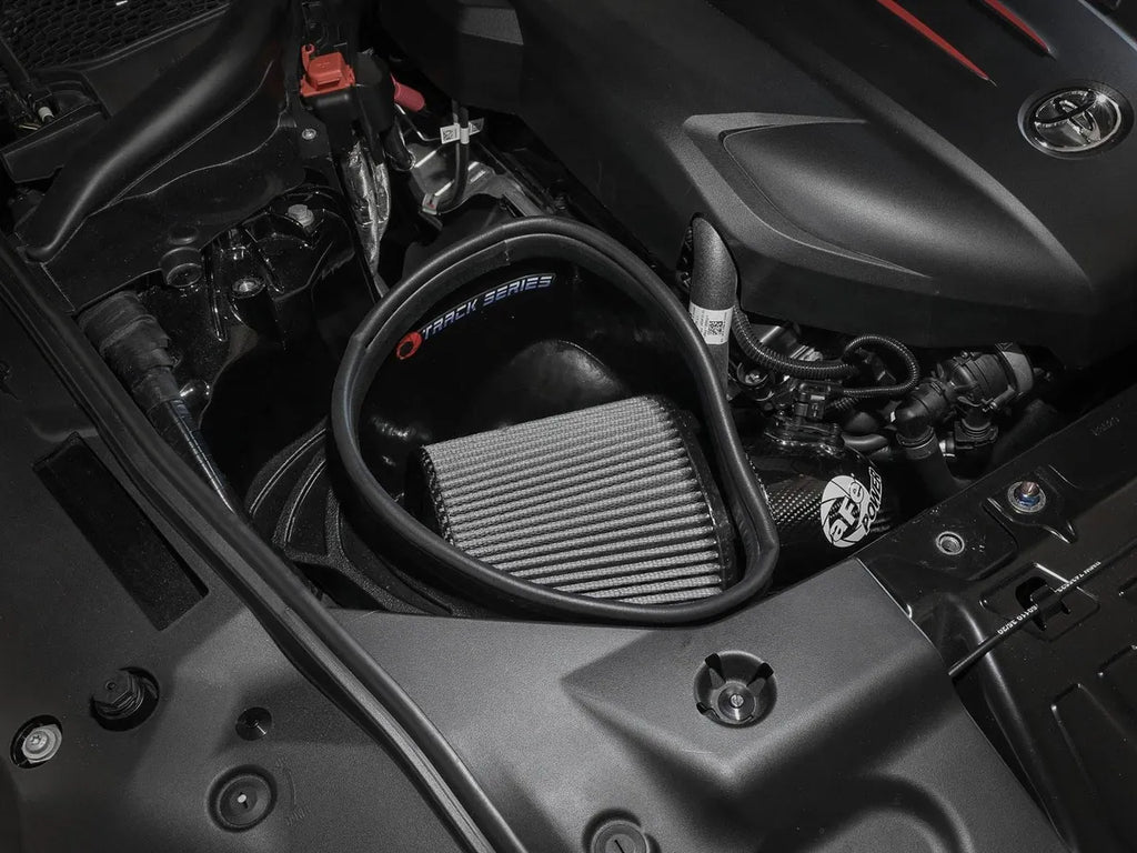 aFe Power Track Series Carbon Fiber Cold Air Intake System w/ Pro DRY S Filter - Toyota GR Supra A90 w/3.0T (2020+)