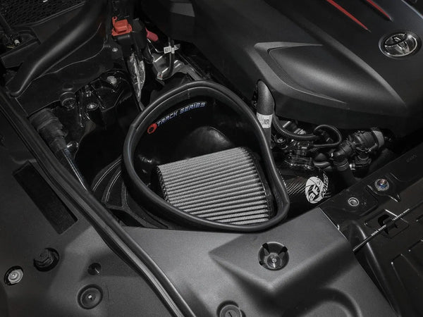 aFe Power Track Series Carbon Fiber Cold Air Intake System w/ Pro DRY S Filter - Toyota GR Supra A90 w/3.0T (2020+)