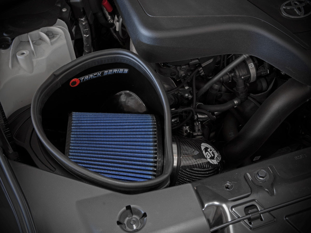 aFe Track Series Carbon Fiber Cold Air Intake System w/ Pro 5R Filter - BMW Z4 30i (G29) 2019-2026