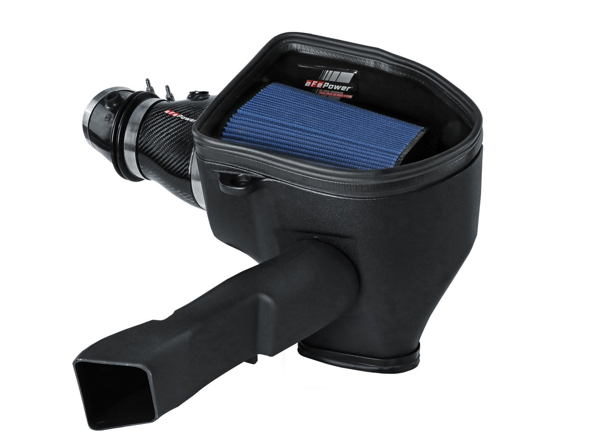 aFe Track Series Carbon Fiber Cold Air Intake System w/ Pro 5R Filter - Dodge Charger SRT Hellcat Redeye 2021-2023