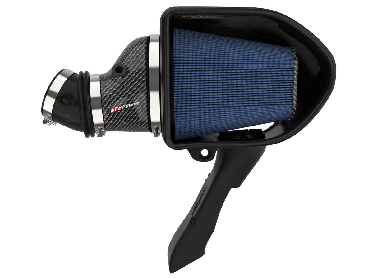 aFe Track Series Carbon Fiber Cold Air Intake System w/ Pro 5R Filter - Dodge Charger SRT Hellcat Redeye 2021-2023