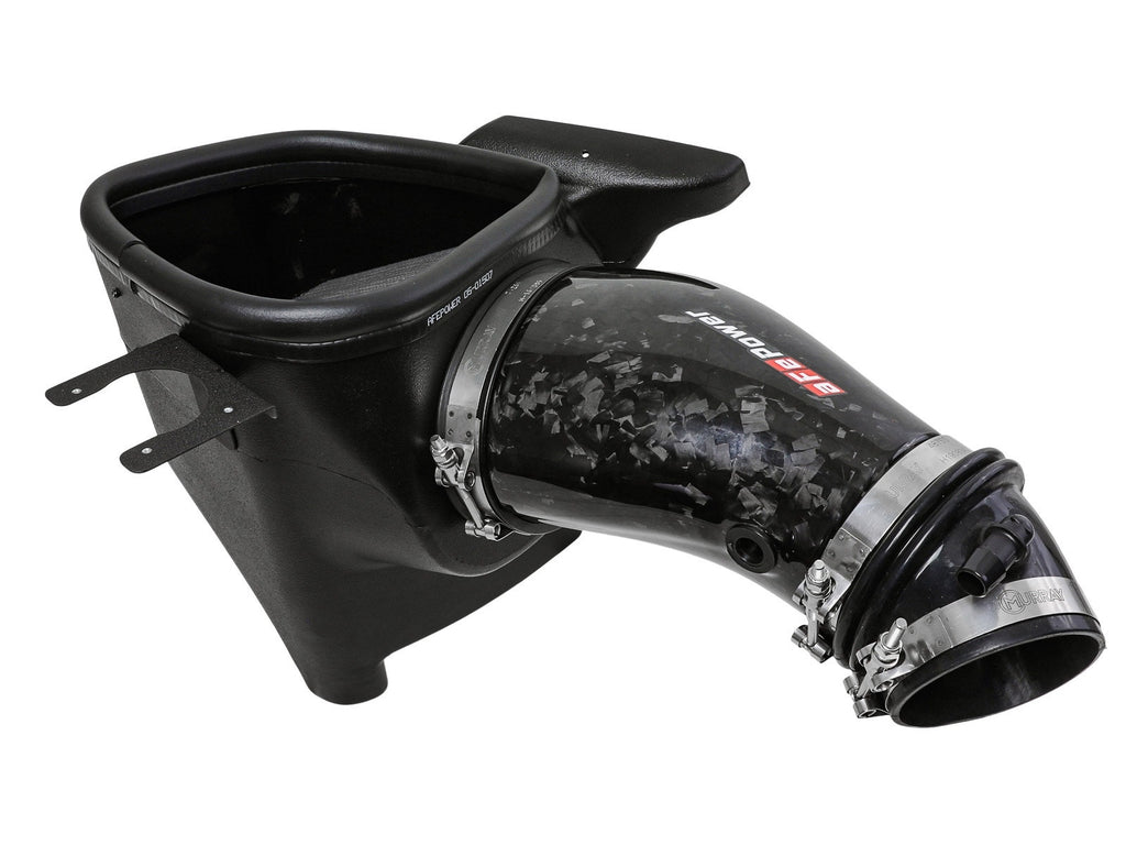 aFe Track Series Forged Carbon Fiber Cold Air Intake System w/ Black Pro 5R Filter - Dodge Durango SRT Hellcat 2021-2026