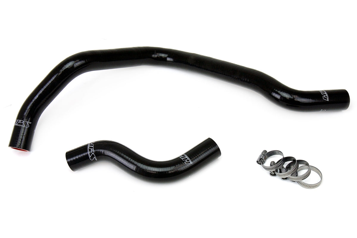 HPS Performance High Temp Reinforced Silicone Radiator Coolant Hose Kit Black 57-1018-BLK