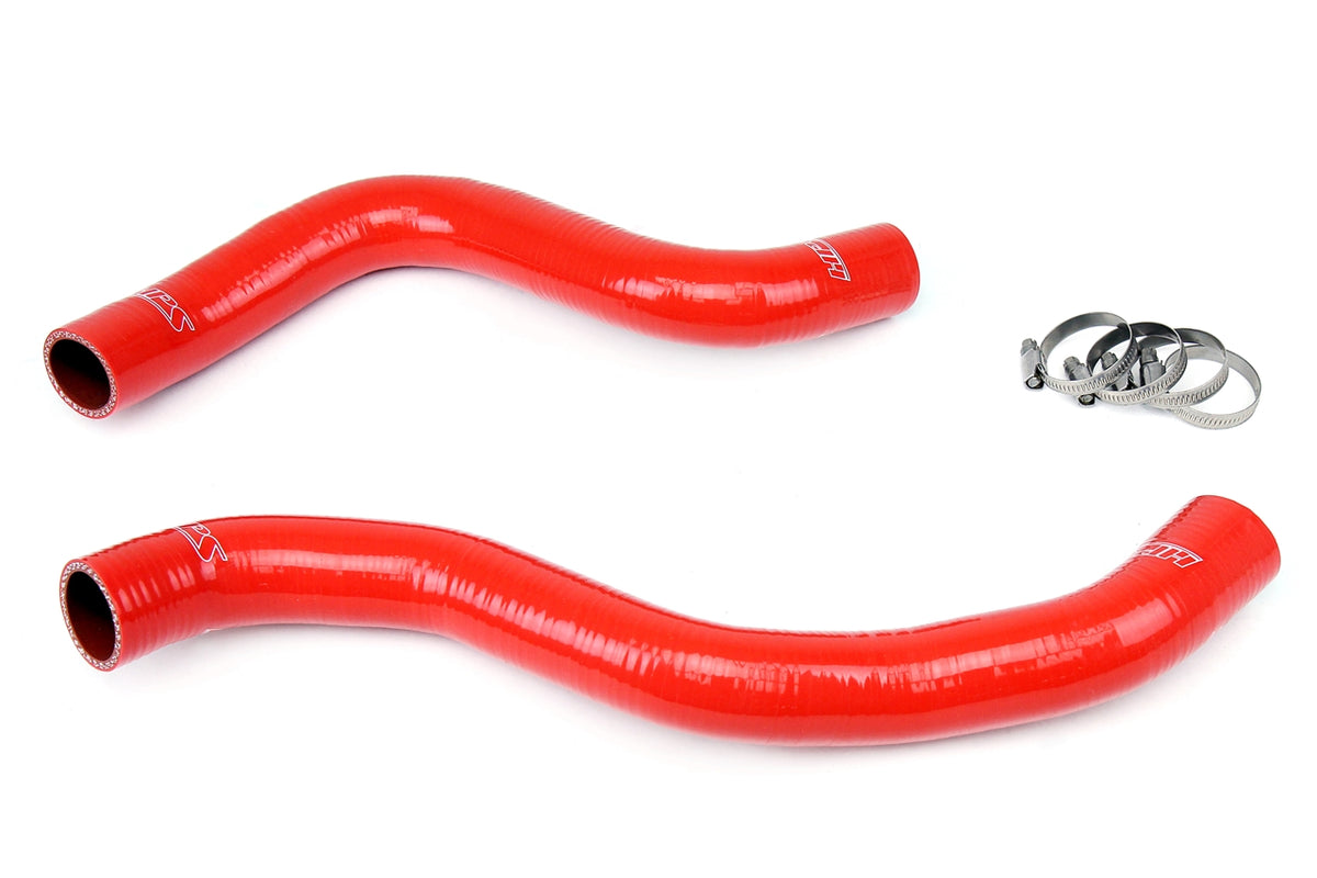 HPS Performance High Temp Reinforced Silicone Radiator Coolant Hose Kit Red 57-1042-RED