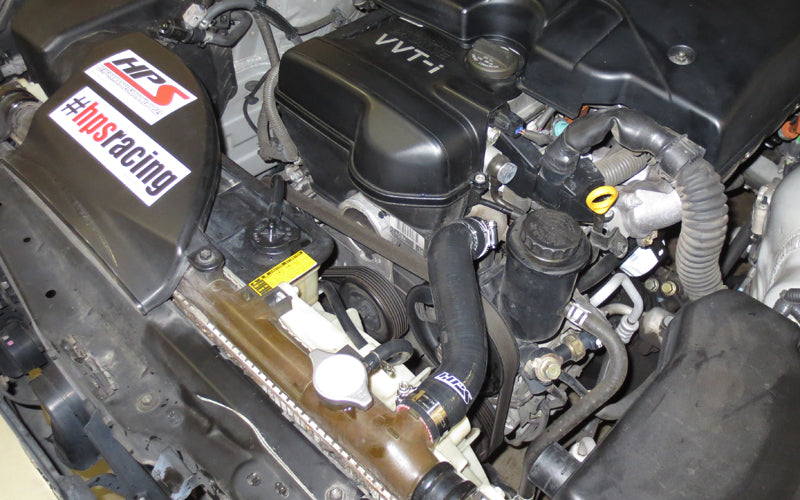 HPS Performance High-Temp Reinforced Silicone Radiator and Heater Coolant Hose Kit (Black) - Lexus GS300 (1998-2005)