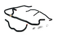 HPS Performance High Temp Reinforced Silicone Heater Coolant Hose Kit Black 57-1277H-BLK