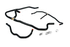 HPS Performance High Temp Reinforced Silicone Heater Coolant Hose Kit Black 57-1277H-BLK