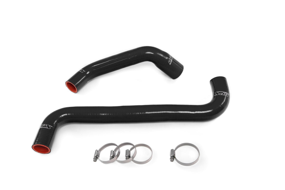 HPS Performance High Temp Reinforced Silicone Radiator Coolant Hose Kit Black 57-1277R-BLK