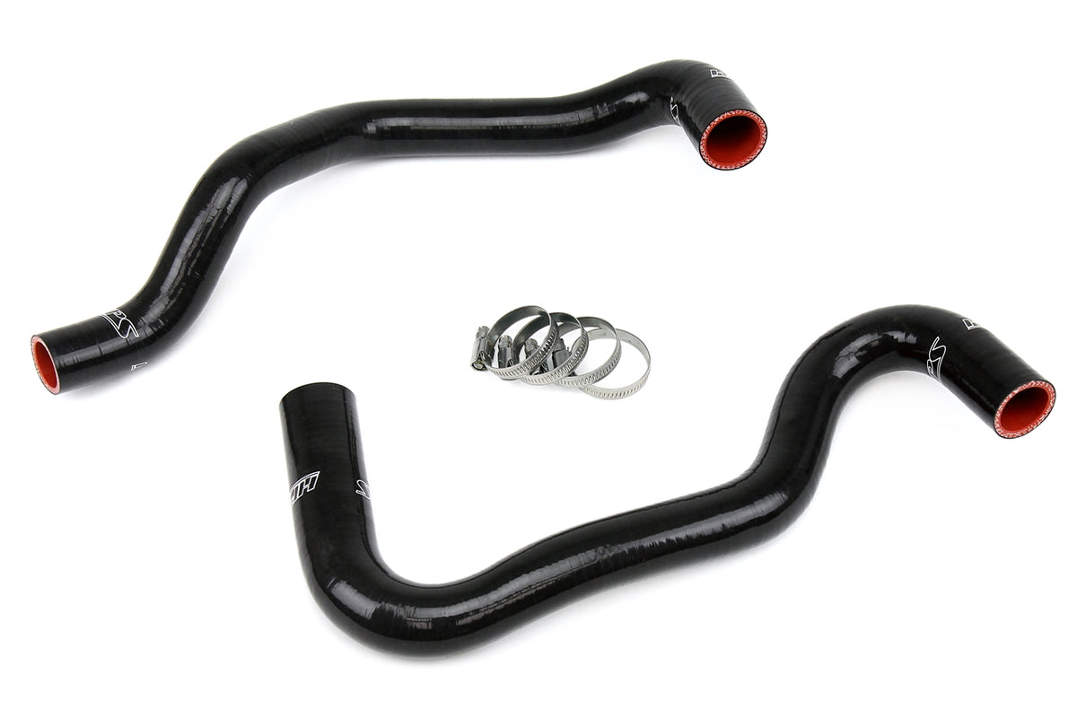 HPS Performance High Temp Reinforced Silicone Radiator Coolant Hose Kit Black 57-1281-BLK