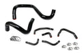 HPS Performance High Temp Reinforced Silicone Radiator and Heater Coolant Hose Kit Black 57-1285-BLK