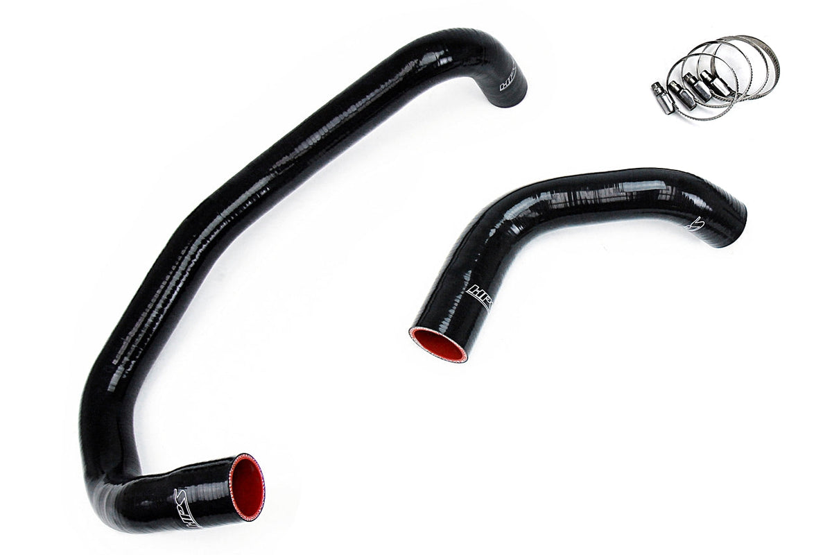 HPS Performance High Temp Reinforced Silicone Radiator Coolant Hose Kit Black 57-1326R-BLK
