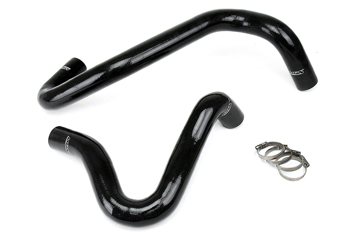 HPS Performance High Temp Reinforced Silicone Radiator Coolant Hose Kit Black 57-1329-BLK