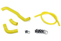 HPS Performance High Temp Reinforced Silicone Radiator Coolant Hose Kit Yellow 57-1359-YLW