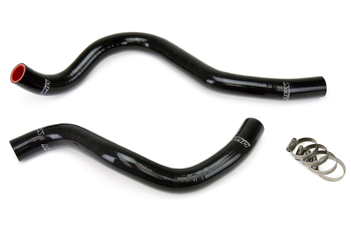 HPS Performance High Temp Reinforced Silicone Radiator Coolant Hose Kit Black 57-1393-BLK