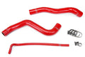 HPS Performance High Temp Reinforced Silicone Radiator Coolant Hose Kit Red 57-1399-RED