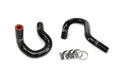 HPS Performance Silicone Heater Coolant Hose Kit Black 57-1416H-BLK