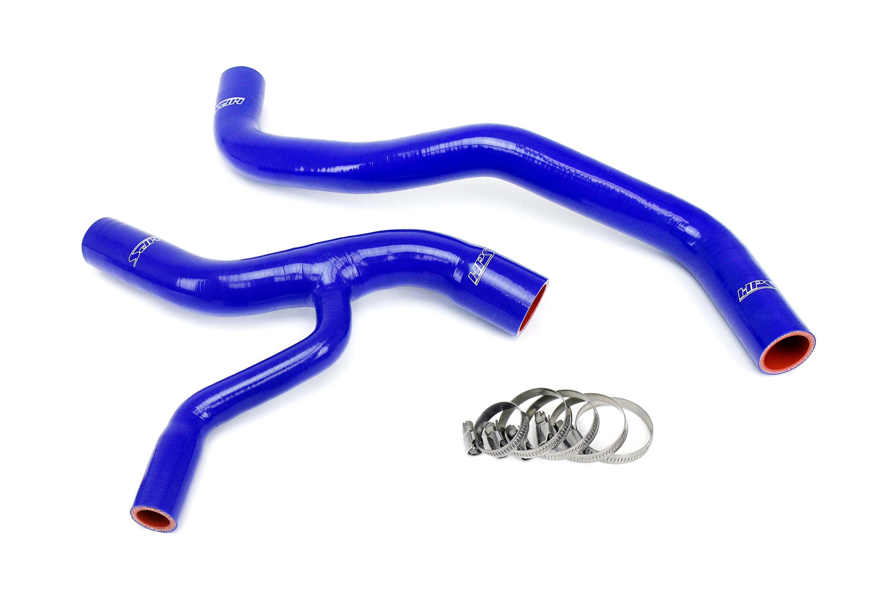 HPS Performance Silicone Radiator Coolant Hose Kit Blue 57-1416R-BLUE