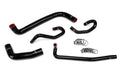 HPS Performance High Temp Reinforced Silicone Radiator and Heater Coolant Hose Kit Black 57-1425-BLK