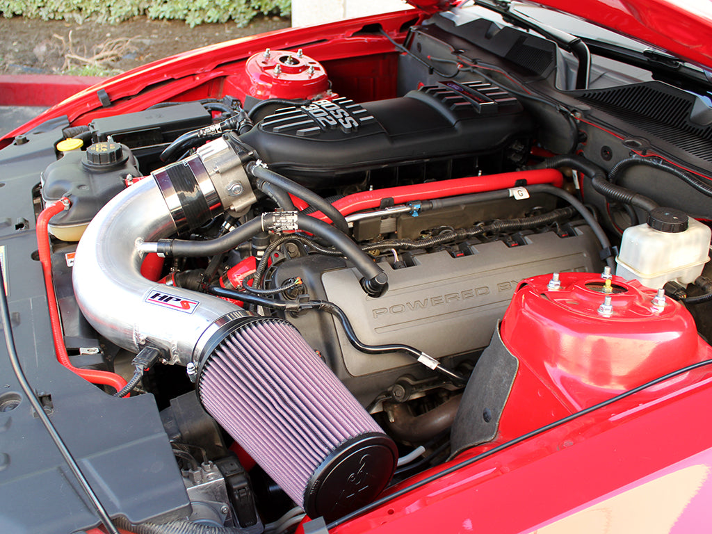 HPS Performance High Temp Reinforced Silicone Radiator and Heater Coolant Hose Kit, Red, 57-1429-RED