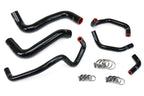 HPS Performance High Temp Reinforced Silicone Radiator and Heater Coolant Hose Kit Black 57-1467-BLK