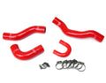 HPS Performance High Temp Reinforced Silicone Radiator Coolant Hose Kit Red 57-1477-RED