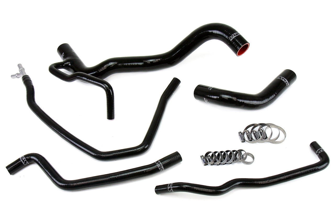 HPS Performance High Temp Reinforced Silicone Radiator Coolant Hose Kit Black 57-1479-BLK