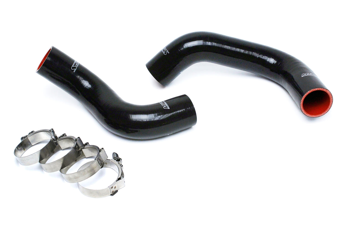 HPS Performance High Temp Reinforced Silicone Radiator Coolant Hose Kit Black 57-1498R-BLK