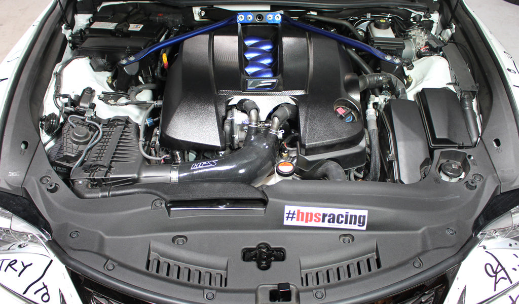 HPS Performance High Temp Reinforced Silicone Air Intake Hose Kit, Black, 57-1499-BLK