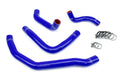 HPS Performance High Temp Reinforced Silicone Radiator Coolant Hose Kit Blue 57-1500-BLUE