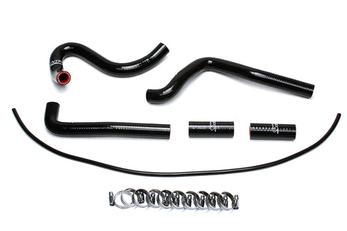 HPS Performance High Temp Reinforced Silicone Radiator Coolant Hose Kit Black 57-1505-BLK